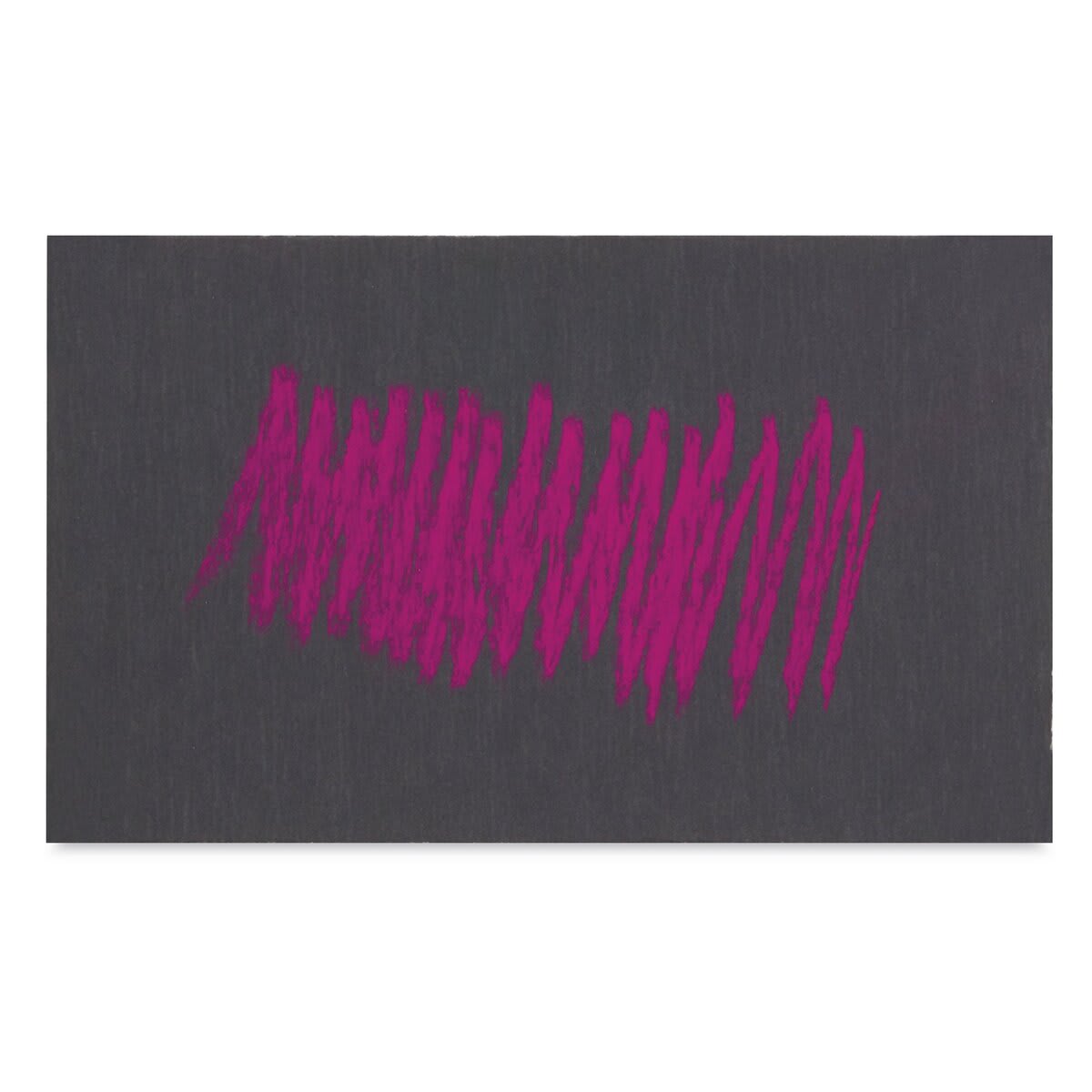 UArt Premium Sanded Pastel Paper - Red pastel marks on dark pastel paper