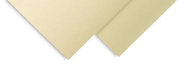 UArt Premium Sanded Pastel Paper - Closeup of corners of Natural sheet showing color and texture UArt Premium Sanded Pastel Paper - Closeup of corners of Natural sheet showing color and texture