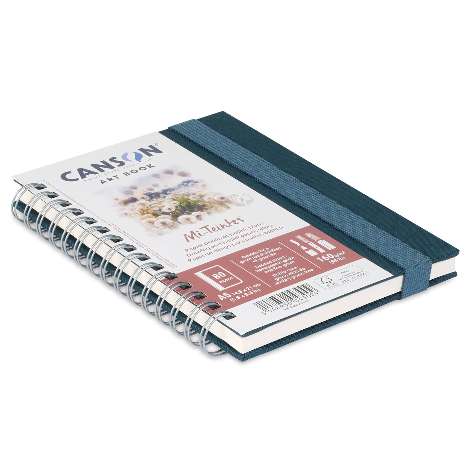 Canson Mi-Teintes Art Book - 40 Sheets, pad laid flat Canson Mi-Teintes Art Book - 40 Sheets, pad laid flat