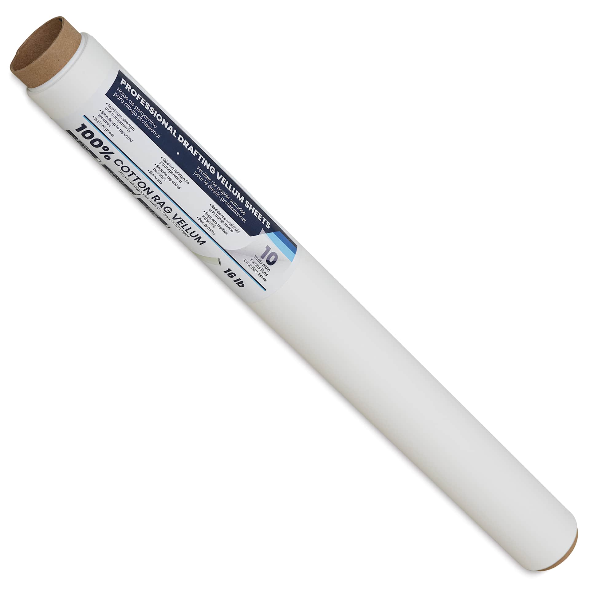Pacific Arc Drafting Vellum Roll - 24" x 10 yds, packaging
