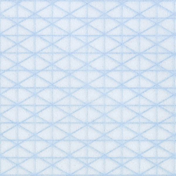 Clearprint Drafting and Design Fade-Out Vellum -Front view of One sheet of Vellum with Isometric Grid