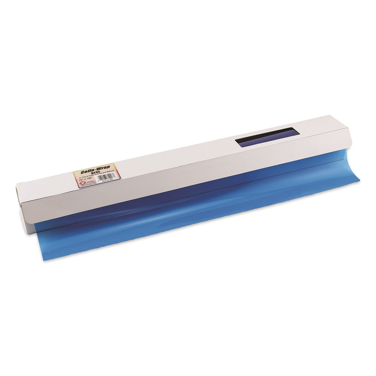 Hygloss Transparent Cellophane - 20" x 100 ft, Light Blue, Roll