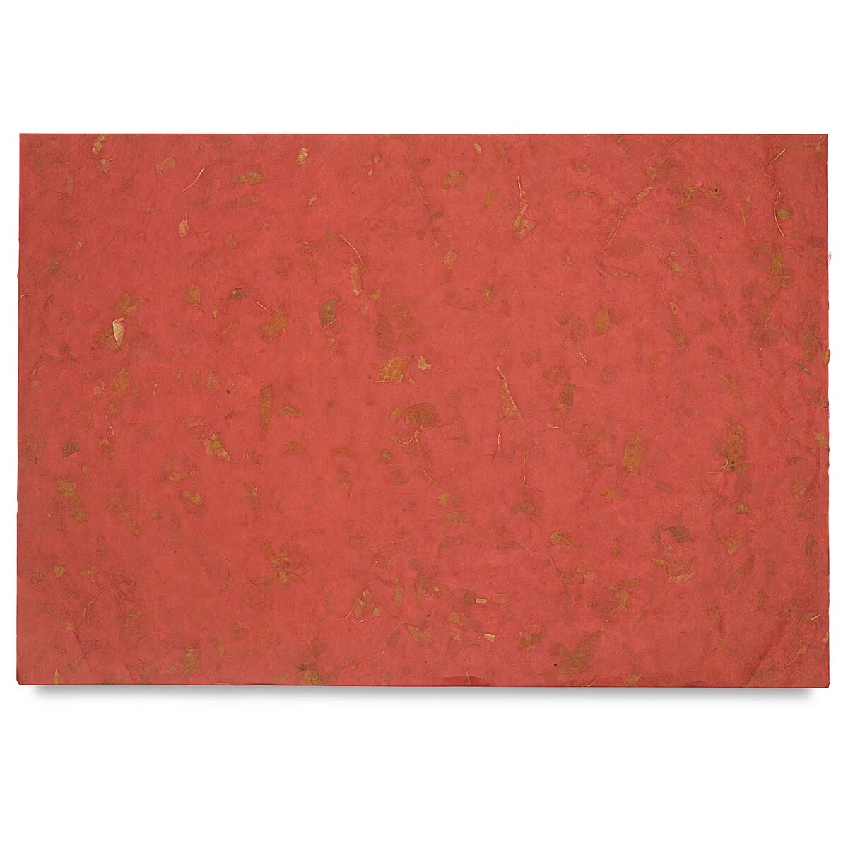 Black Ink Thai Mango Paper - 25" x 37", Brick Red