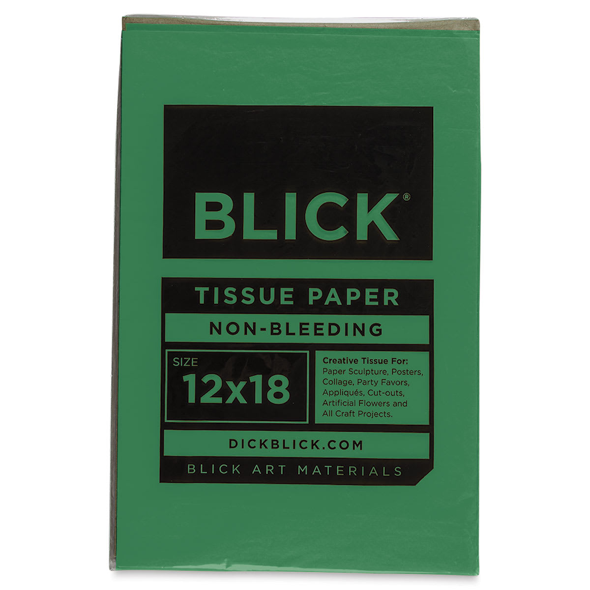 Blick Art Tissue - 12" x 18", Holly Green, 50 Sheets