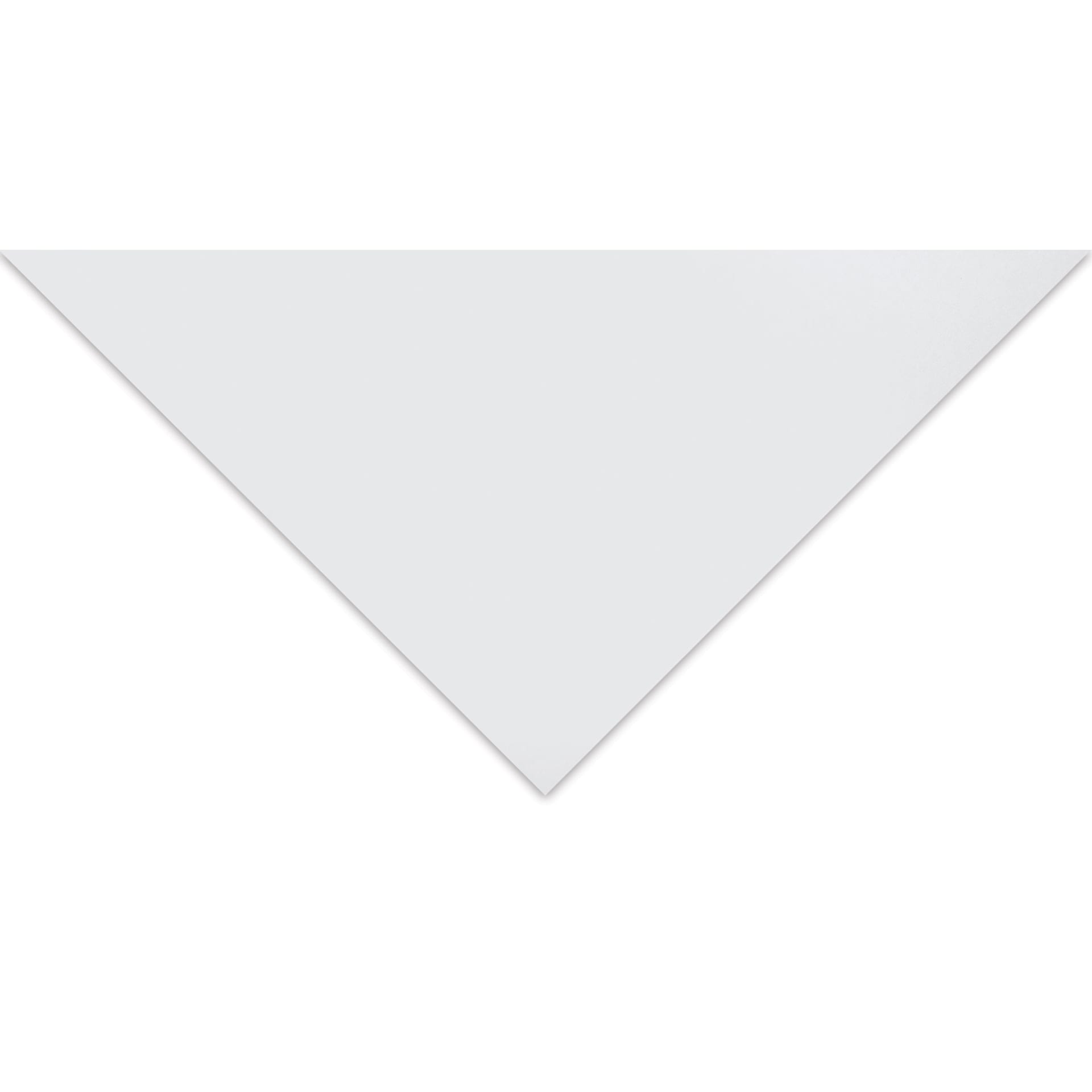 Blick Premium Cardstock - 18" x 24", White, Pkg of 50, corner close-up