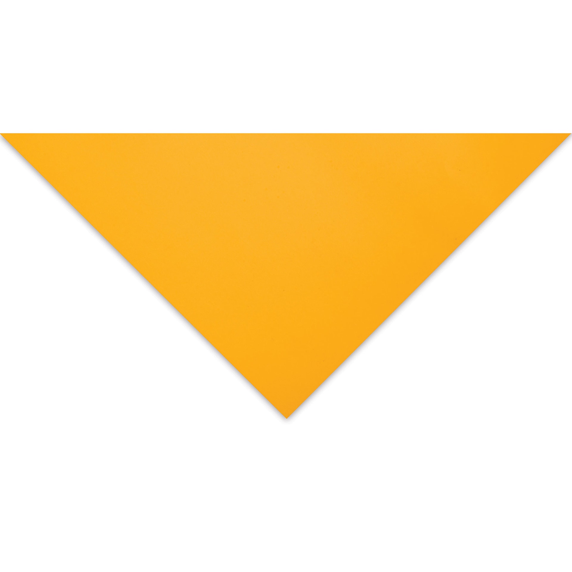 Blick Premium Cardstock - 19-1/2" x 27-1/2", Deep Yellow, Single Sheet (close-up of corner)