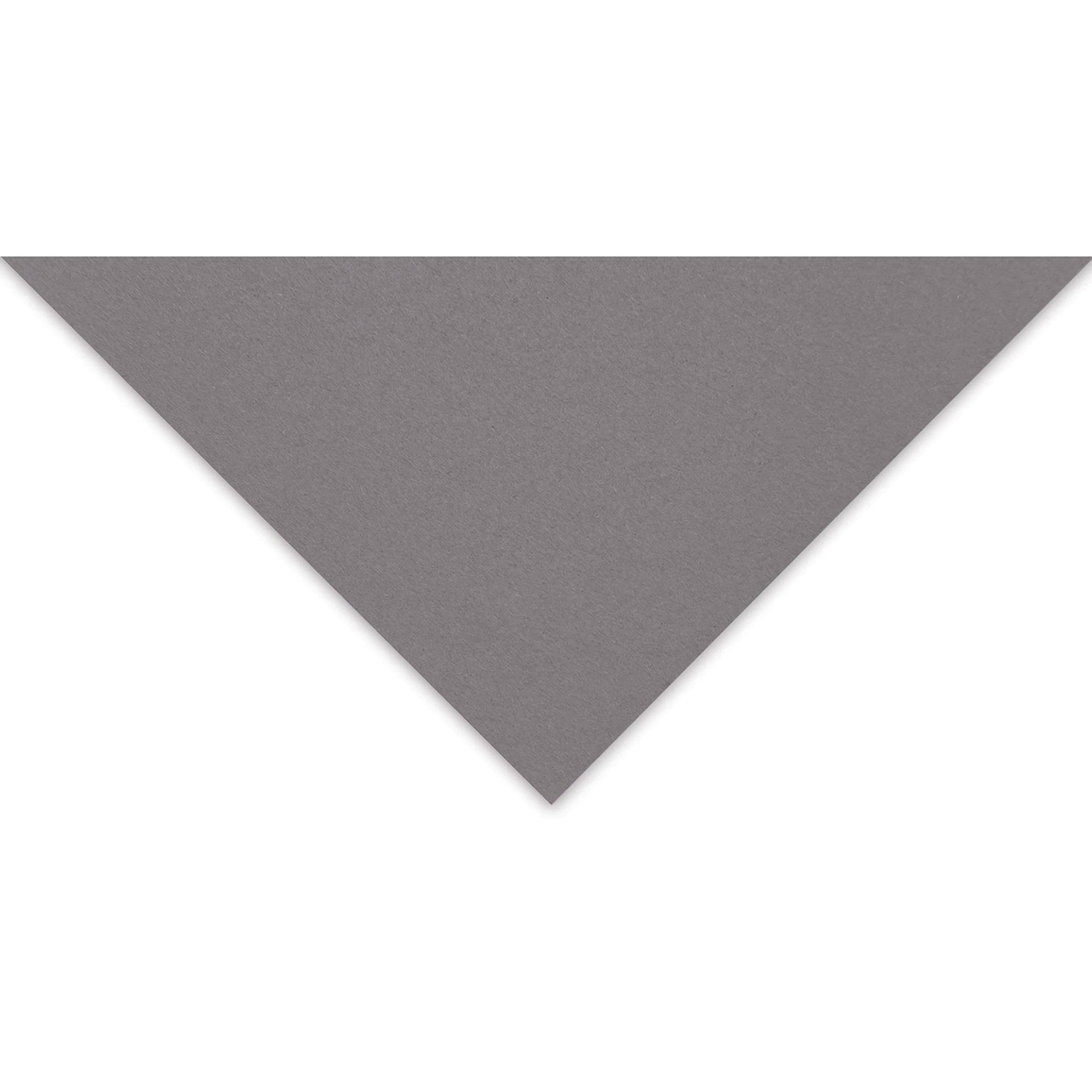 Blick Premium Construction Paper - 19-1/2" x 27-1/2", Scotch Gray, Single Sheet, corner