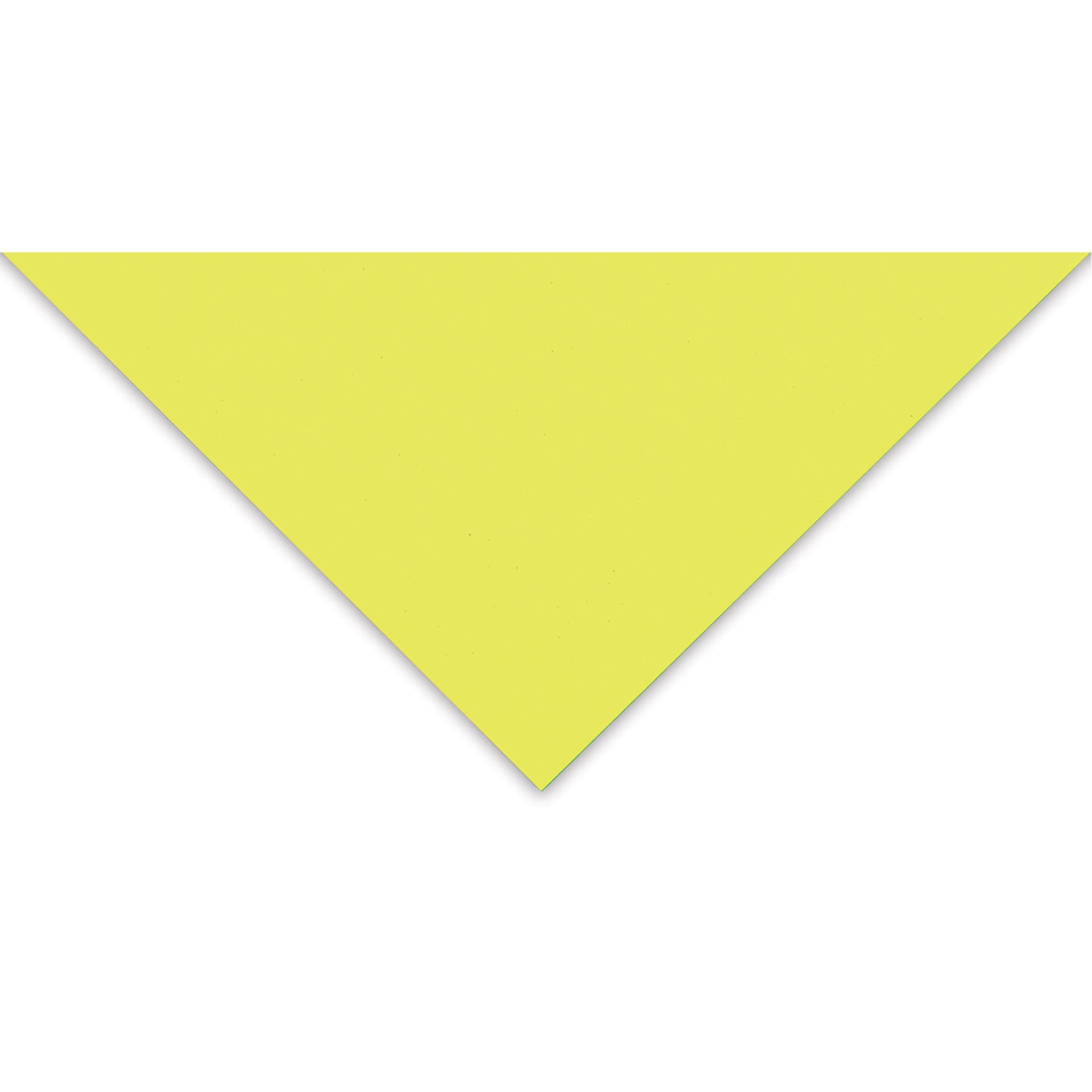 Blick Premium Construction Paper - 19-1/2" x 27-1/2", Lemon Yellow, Single Sheet corner of sheet