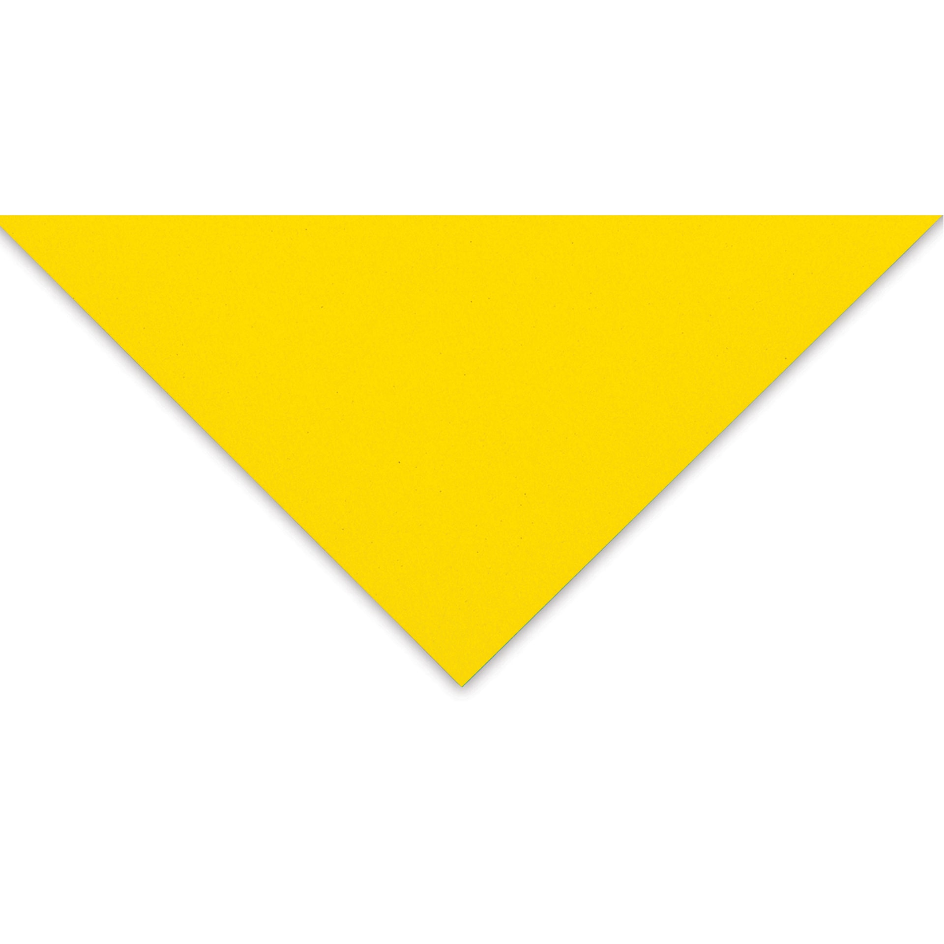 Blick Premium Construction Paper - 19-1/2" x 27-1/2", Yellow, Single Sheet, corner