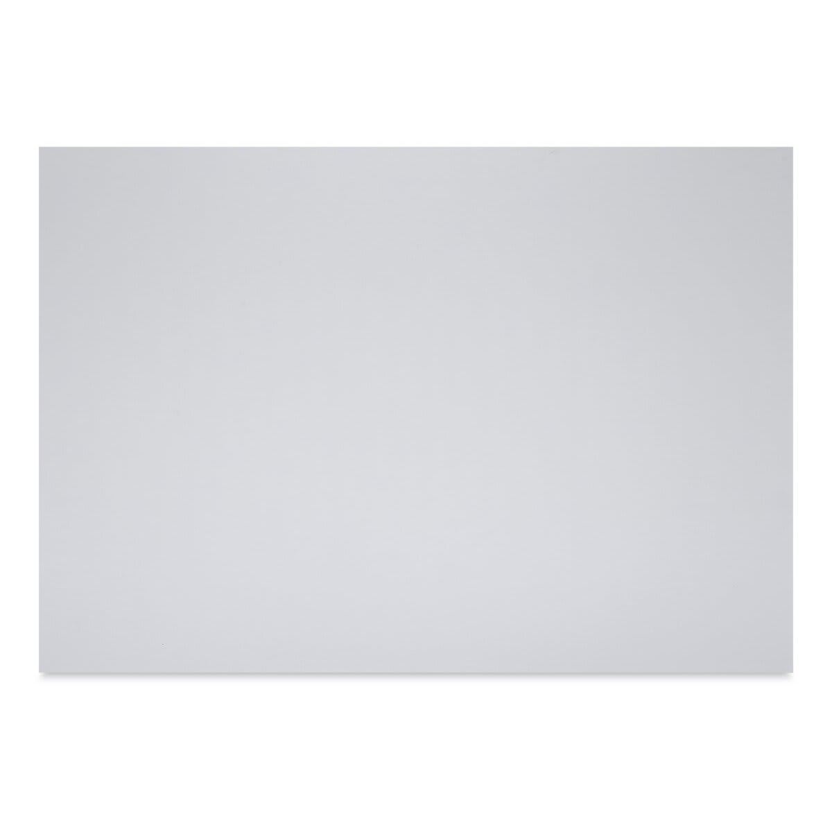 Clairefontaine Pastelmat Mounted Board - Light Grey, 19-1/2" x 27-1/2" (full sheet)