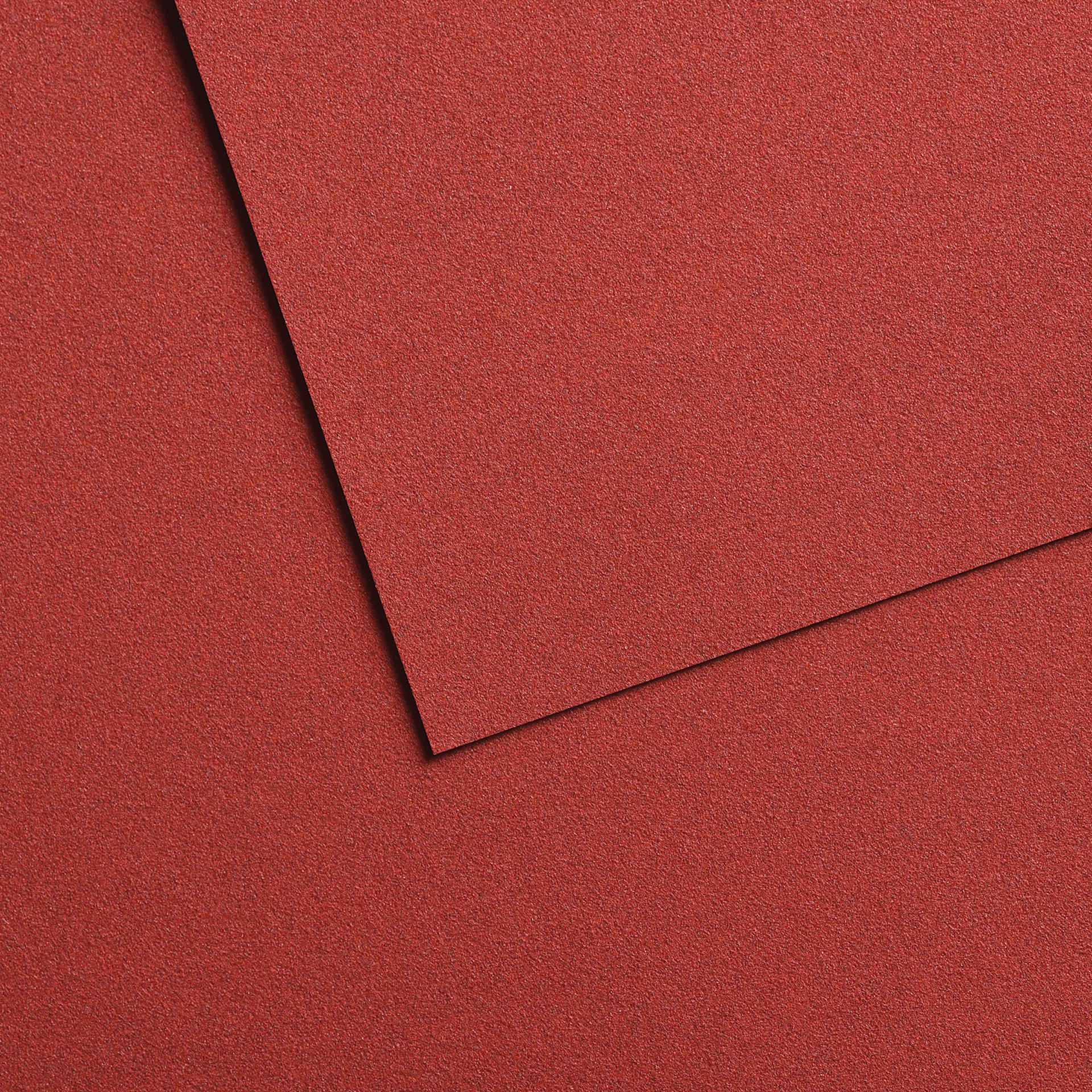 Canson Mi-Teintes Velvet Sheet - 19.5" x 25.5", 606 Deep Red, 430 gsm, Single Sheet