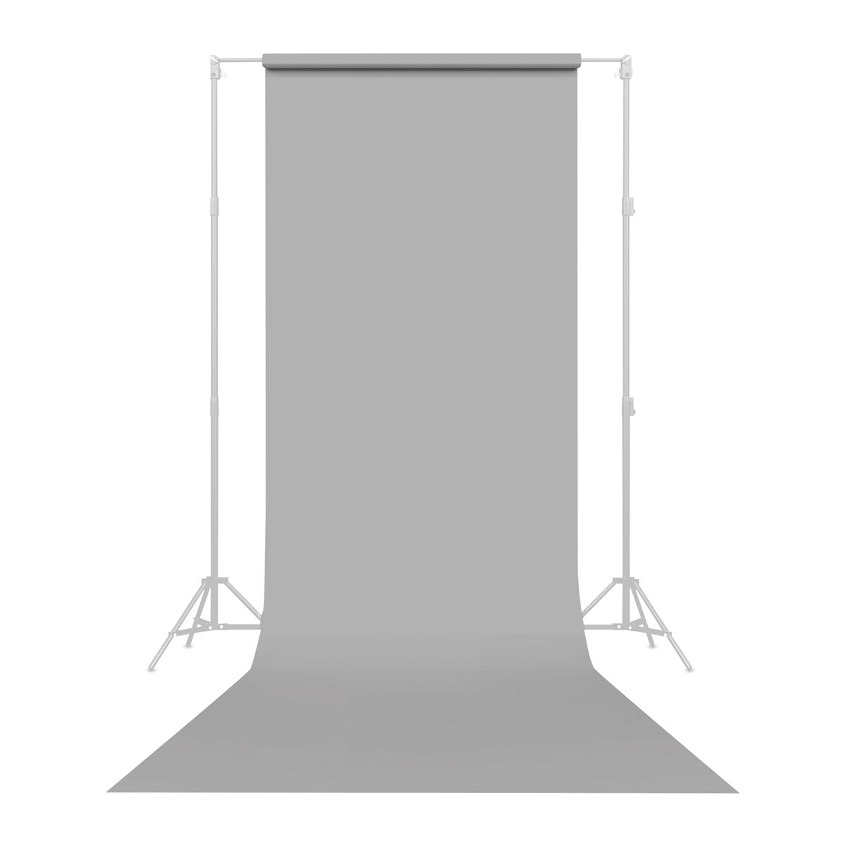 Savage Widetone Background Paper Roll - 53" x 12 yds, Focus Gray