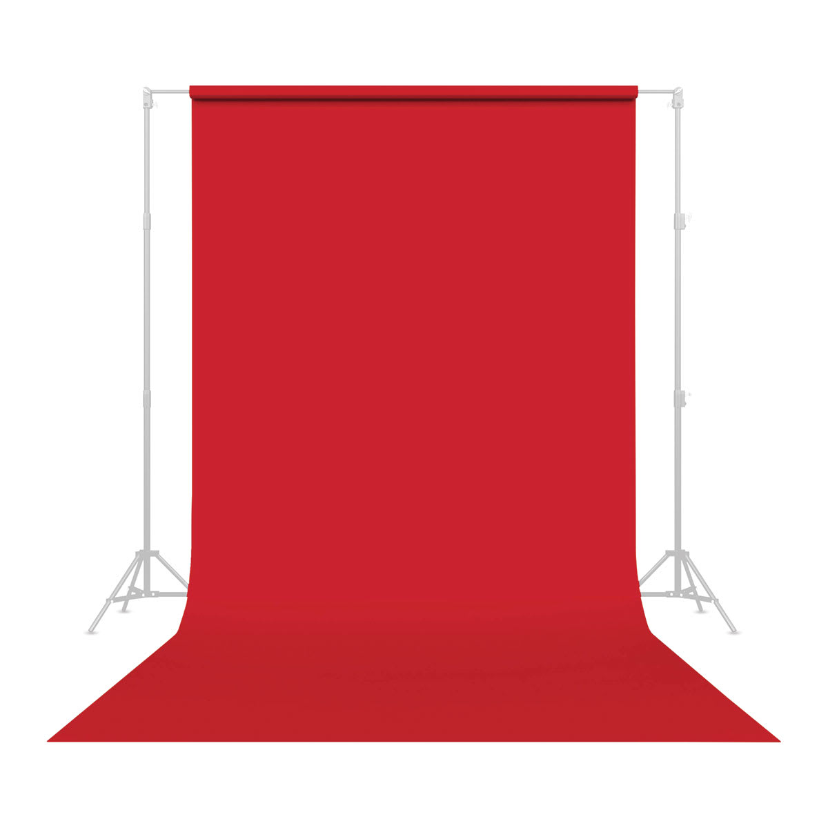 Savage Widetone Background Paper Roll - 86" x 12 yds, Primary Red