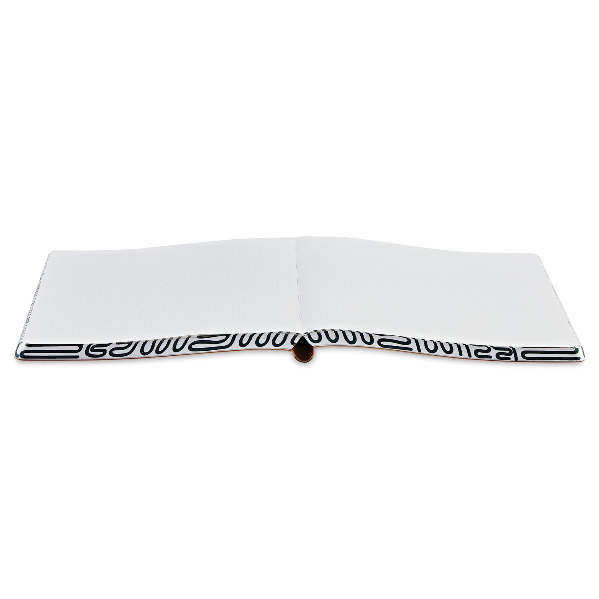 Nuuna Graphic L Notebook - Dot Grid, 6.5" x 8.7", open