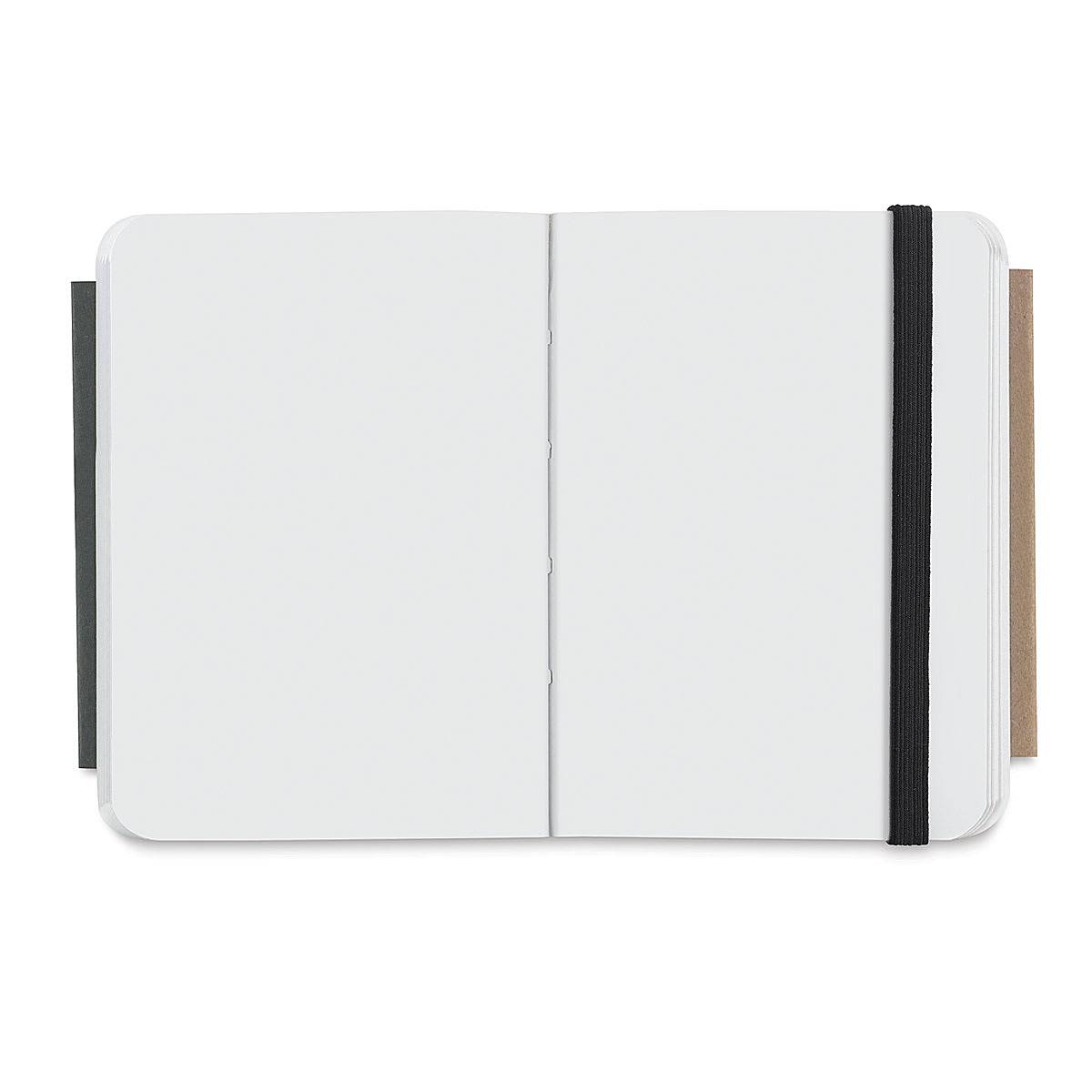 Pentalic Recycled Traveler's Sketchbook - 4-1/8" x 2-7/8", Black Pentalic Recycled Traveler's Sketchbook - 4-1/8" x 2-7/8", Black