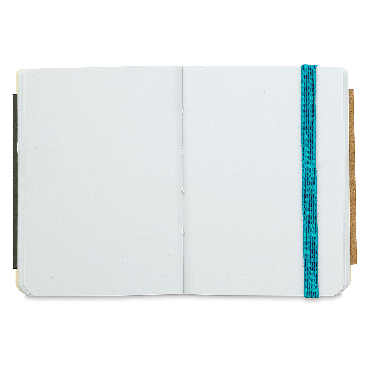 Pentalic Recycled Traveler's Sketchbook - 4-1/8" x 2-7/8", Turquoise
