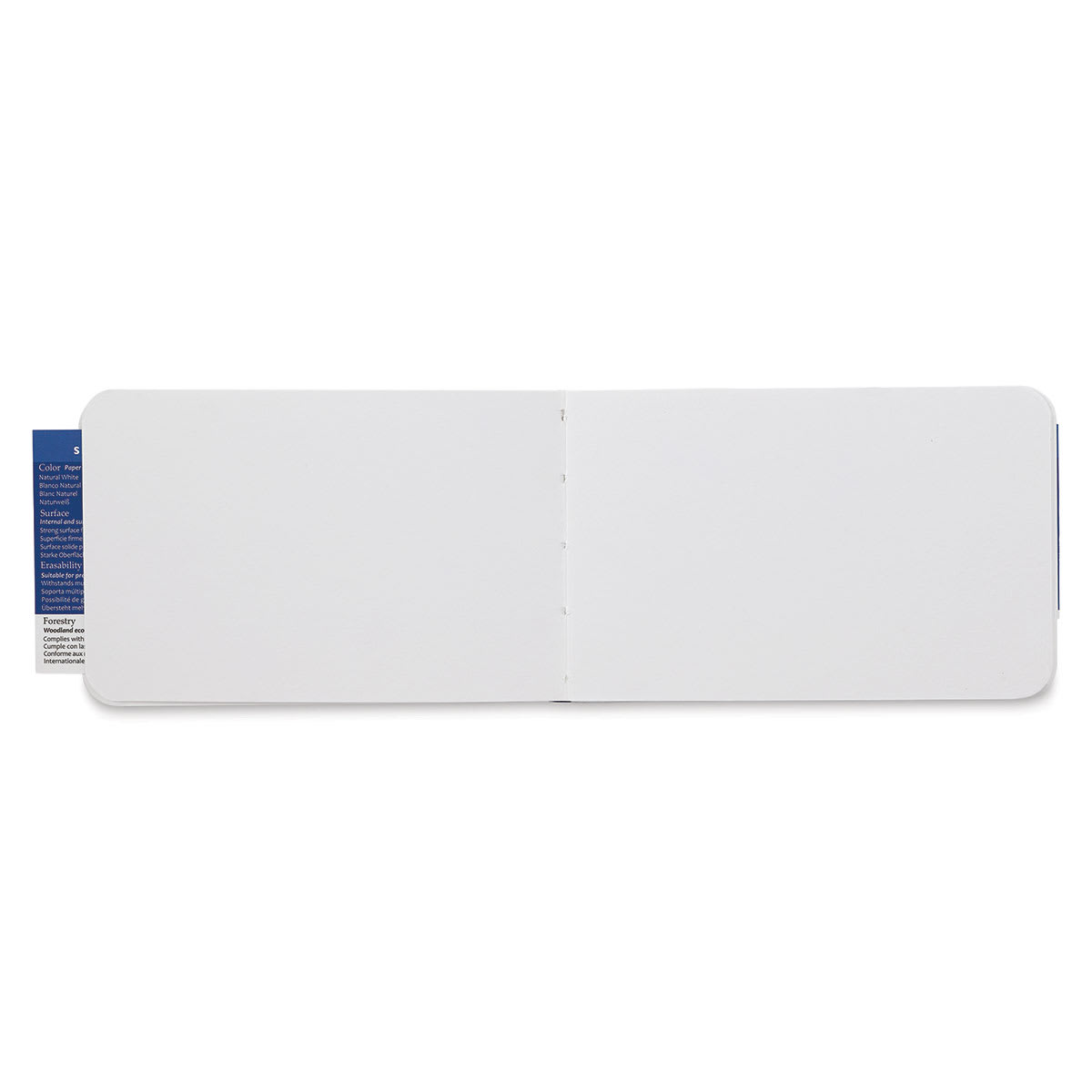 Stillman & Birn Beta Series Sketchbook - 3-1/2" x 5-1/2", Soft Cover (open to show paper)
