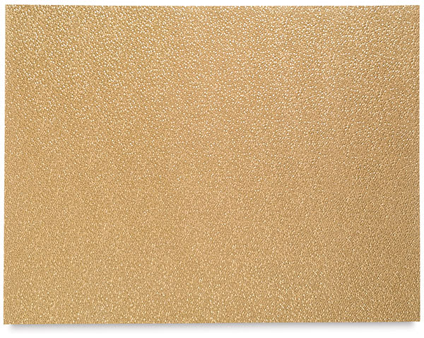 Black Ink Embossed Pebble Papers - Soft Metallic Gold sheet shown