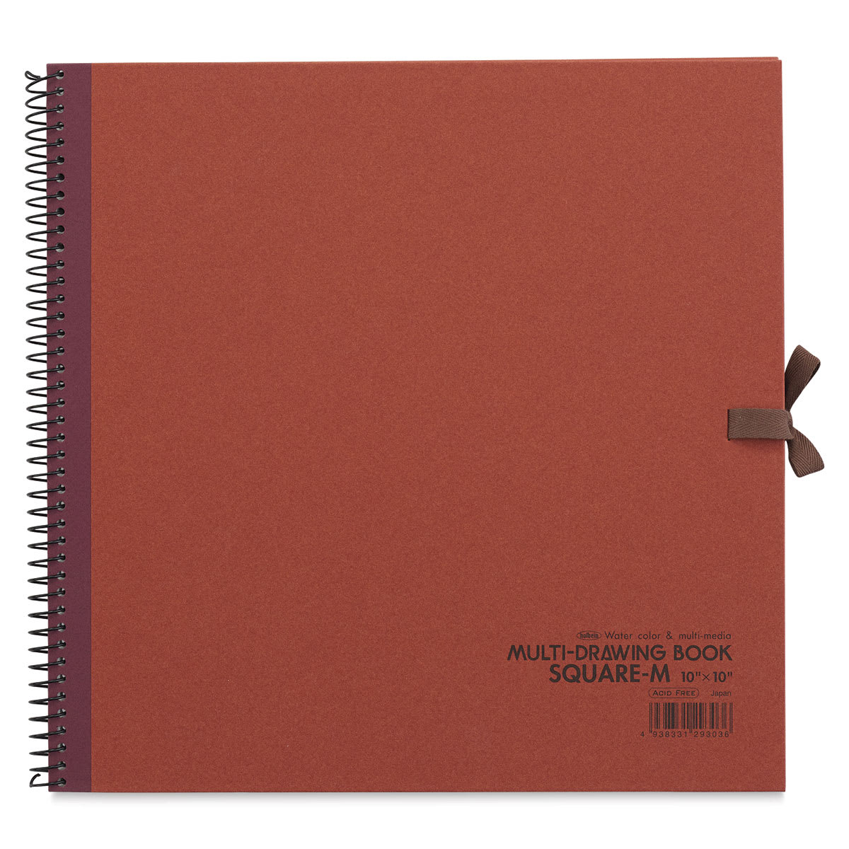Holbein Multimedia Book - 10" x 10", Rust (front cover) Holbein Multimedia Book - 10" x 10", Rust (front cover)