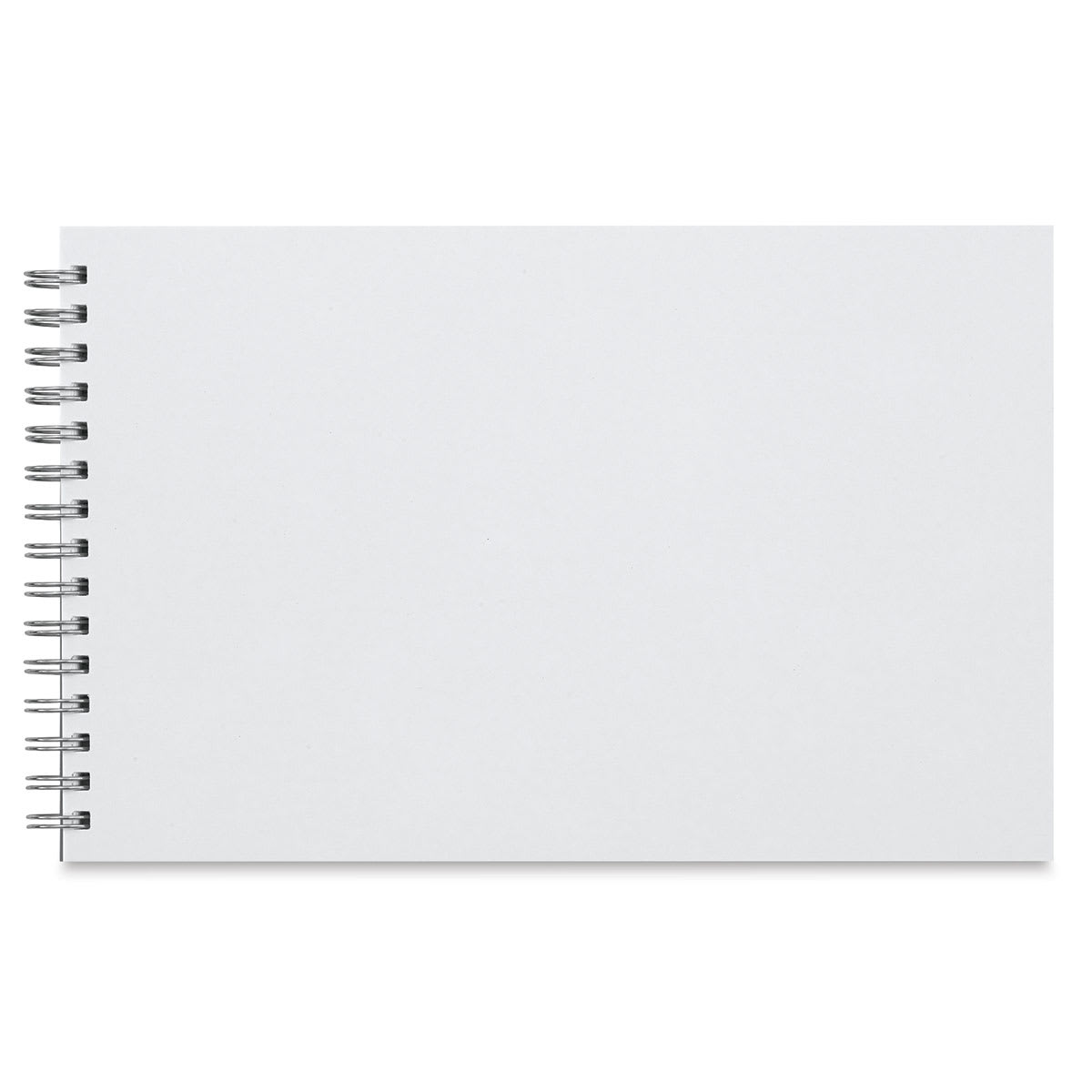 Bee Paper Pen Sketcher's Wirebound Pad - Landscape Pad showing open page to show color