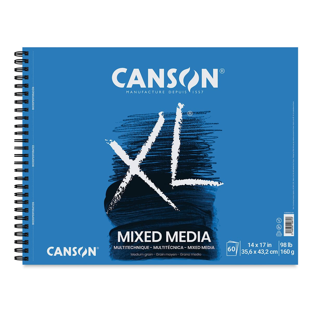 Canson XL Mixed Media Pad - 14" x 17", Landscape, 60 Sheets Canson XL Mixed Media Pad - 14" x 17", Landscape, 60 Sheets