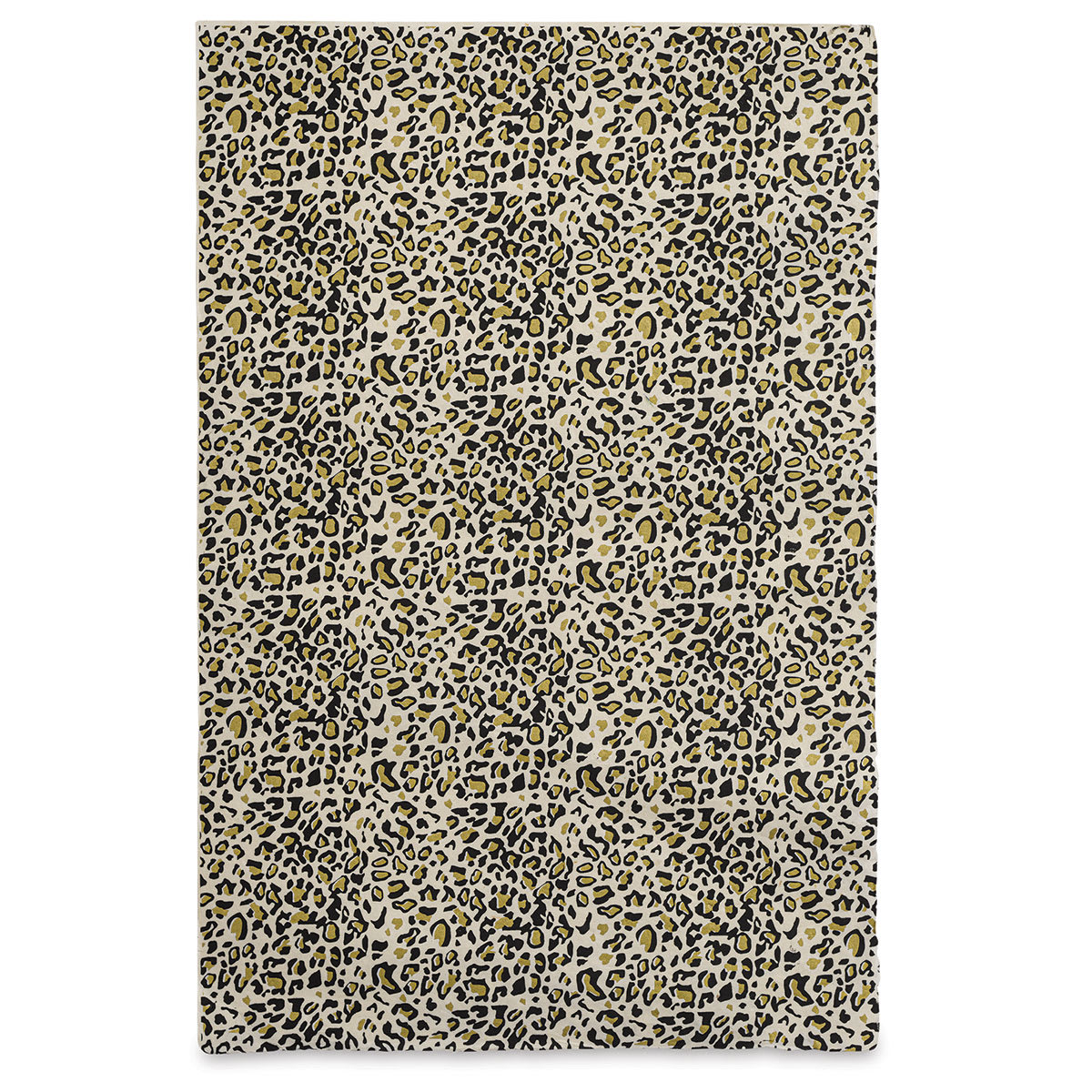 Lokta Paper - Leopard, Gold, Black and Cream, 20" x 30"