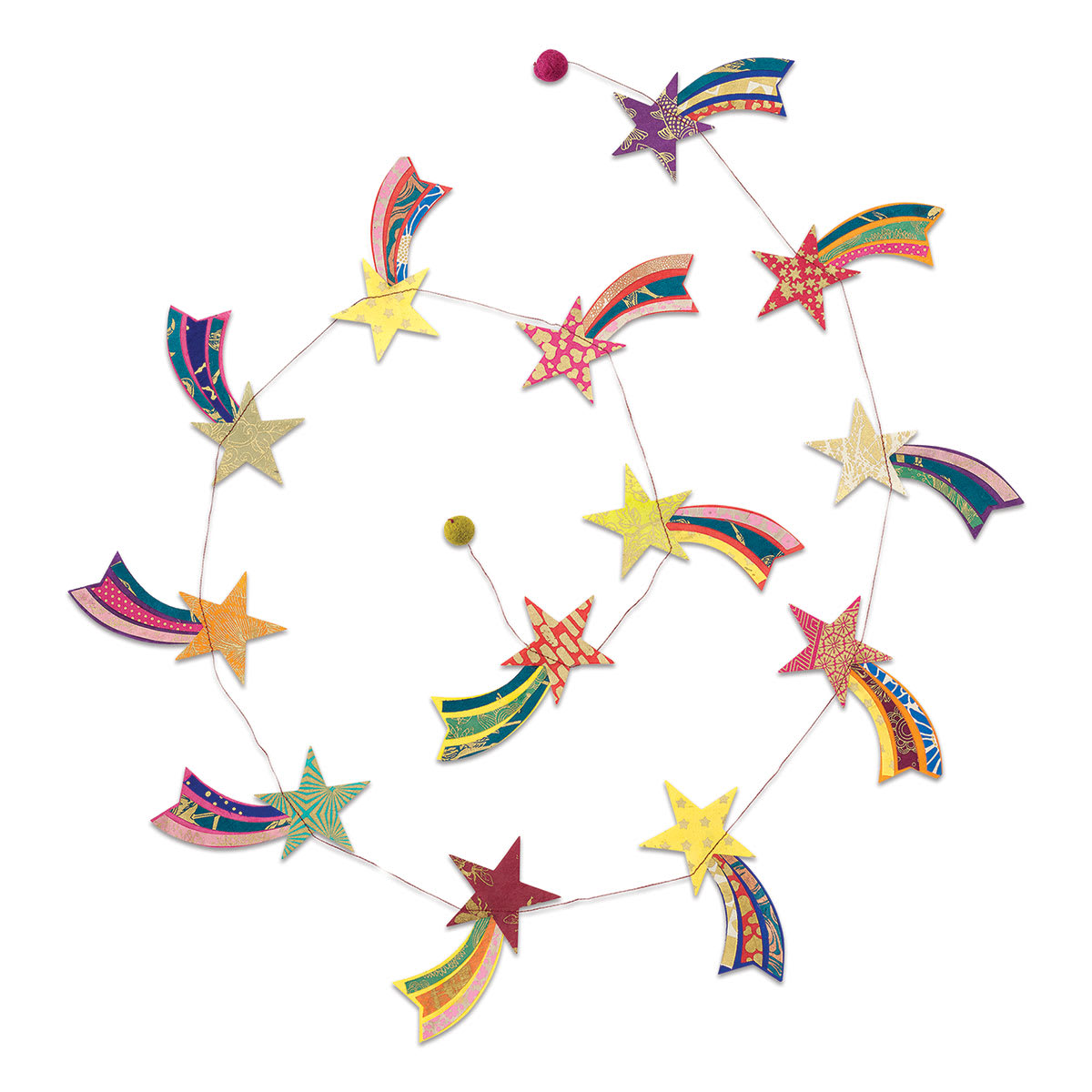 Giftsland Paper Garland - Shooting Stars
