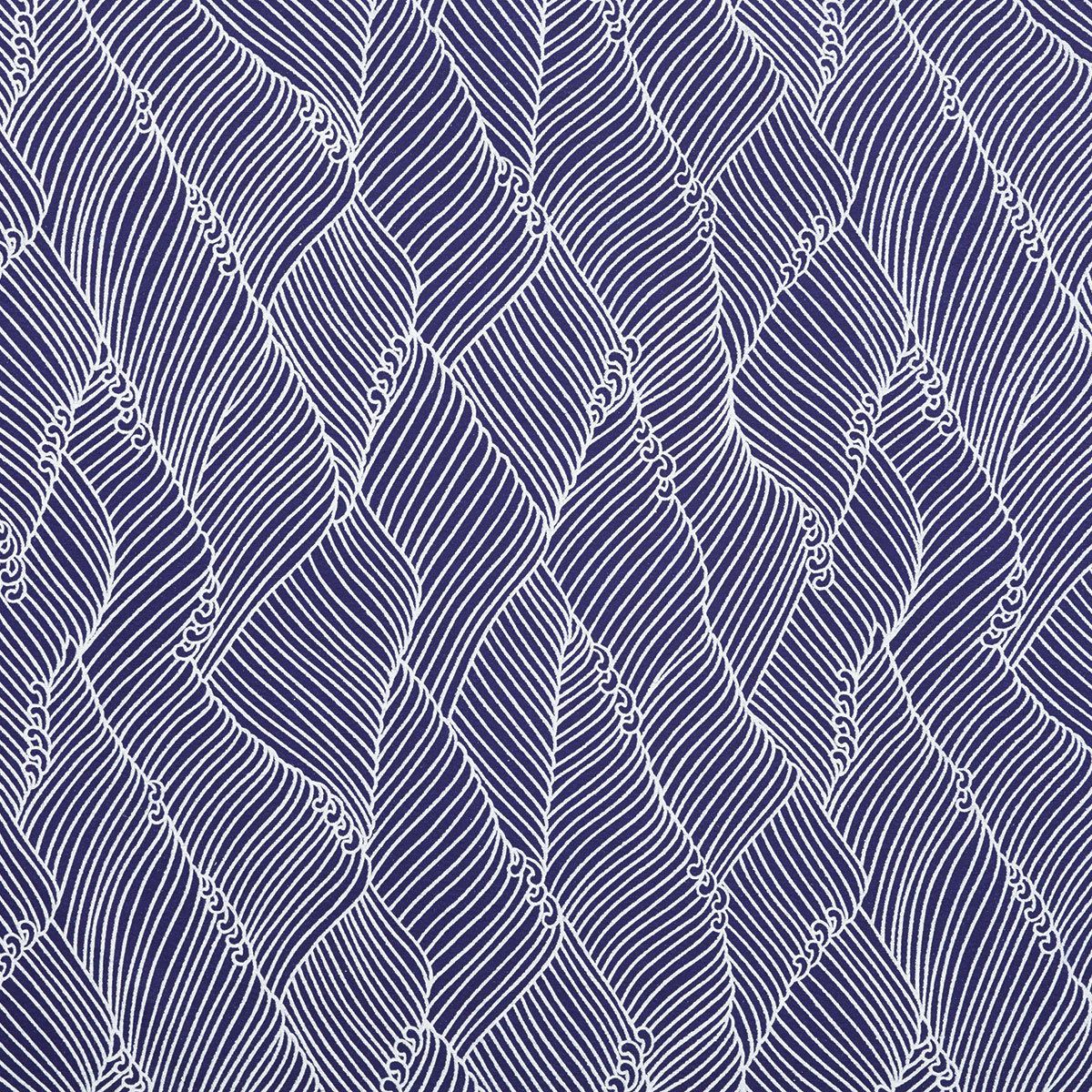 Aitoh Japanese Decorative Paper - Wave, Blue, 21-1/2" x 31-1/2"