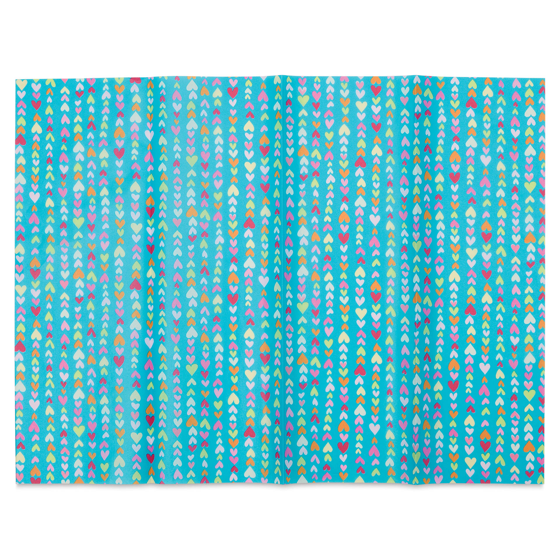 DecoPatch Decorative Papers - Hearts, Pkg of 3, 12" x 16", single sheet
