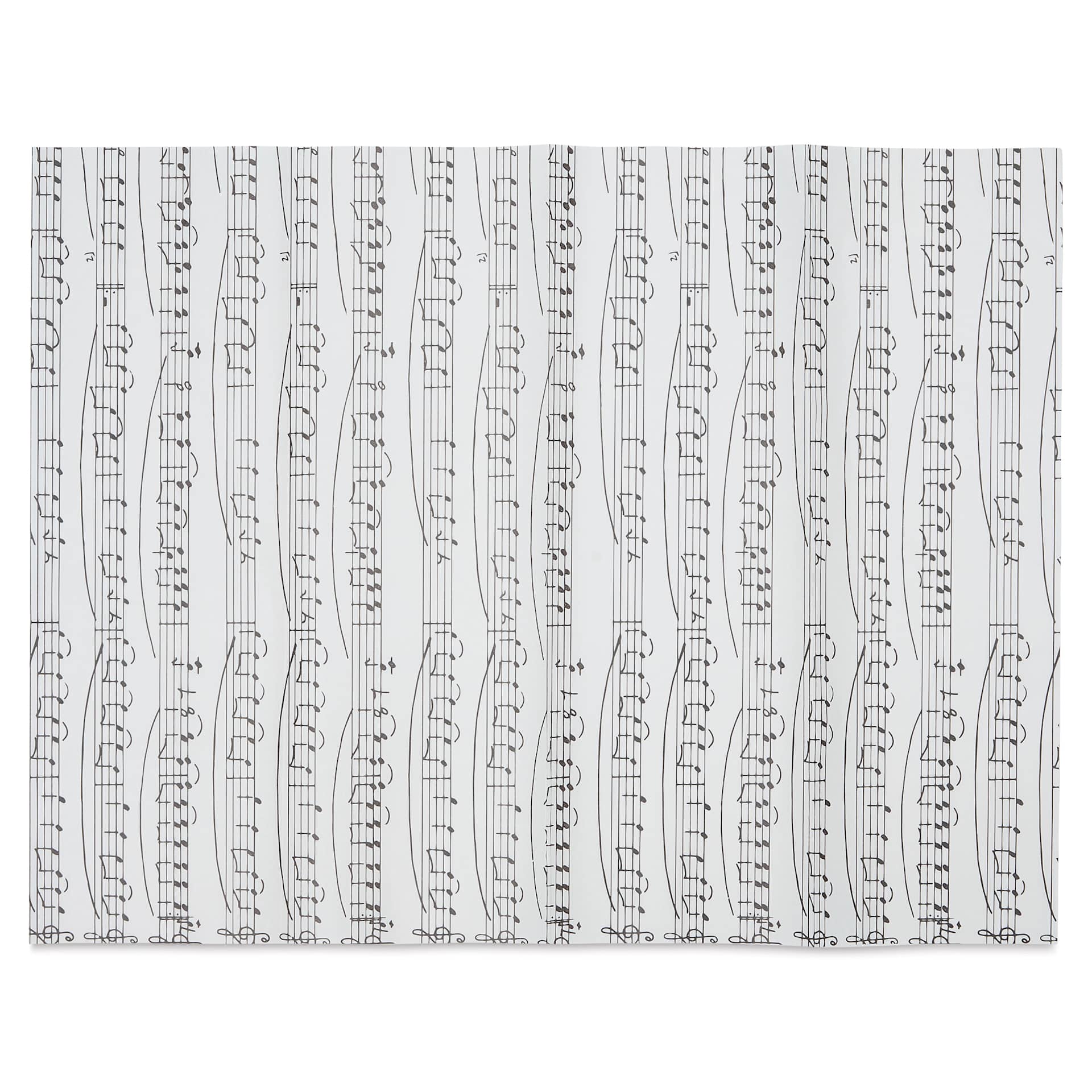 DecoPatch Decorative Papers - Music Notes, Pkg of 3, 12" x 16", single sheet