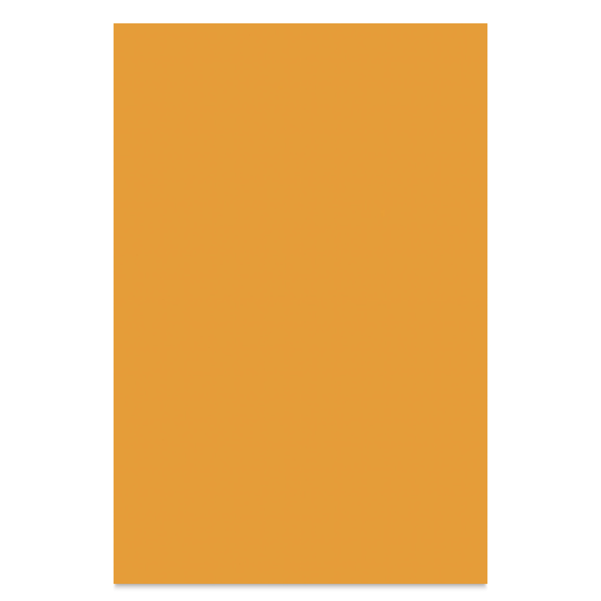 Folia Premium Construction Paper - Pkg of 50, Orange, 12" x 18"