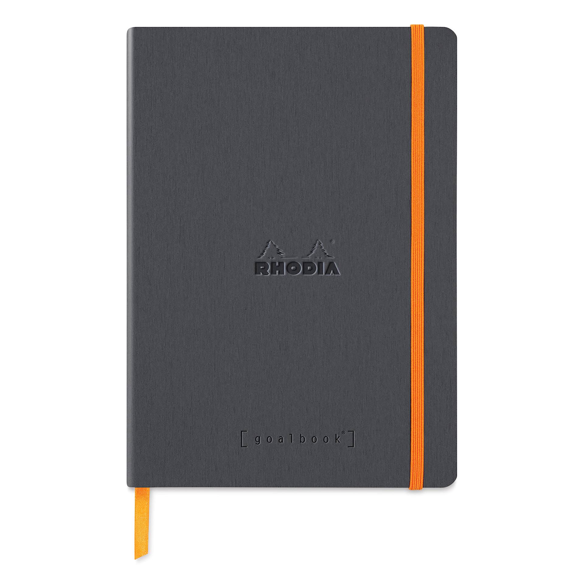Rhodia Dotted Goalbook - 5-1/2" x 8-3/4", Titane