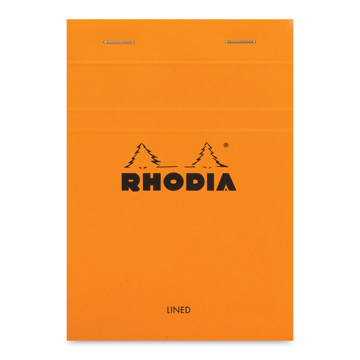 Rhodia Top-Stapled Notepad - Orange, Ruled, 4" x 6" Rhodia Top-Stapled Notepad - Orange, Ruled, 4" x 6"