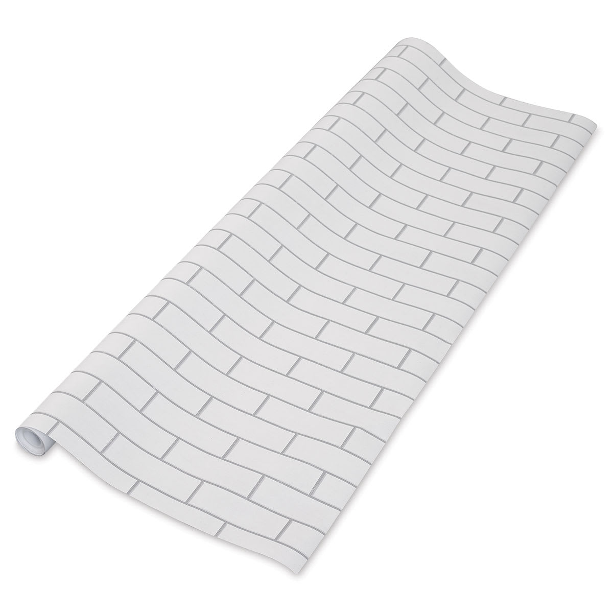Fadeless Design Roll - 48" x 50 ft, White Subway Tile (sold as a roll)