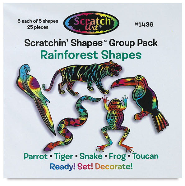 Rainforest Shapes, Pkg of 25