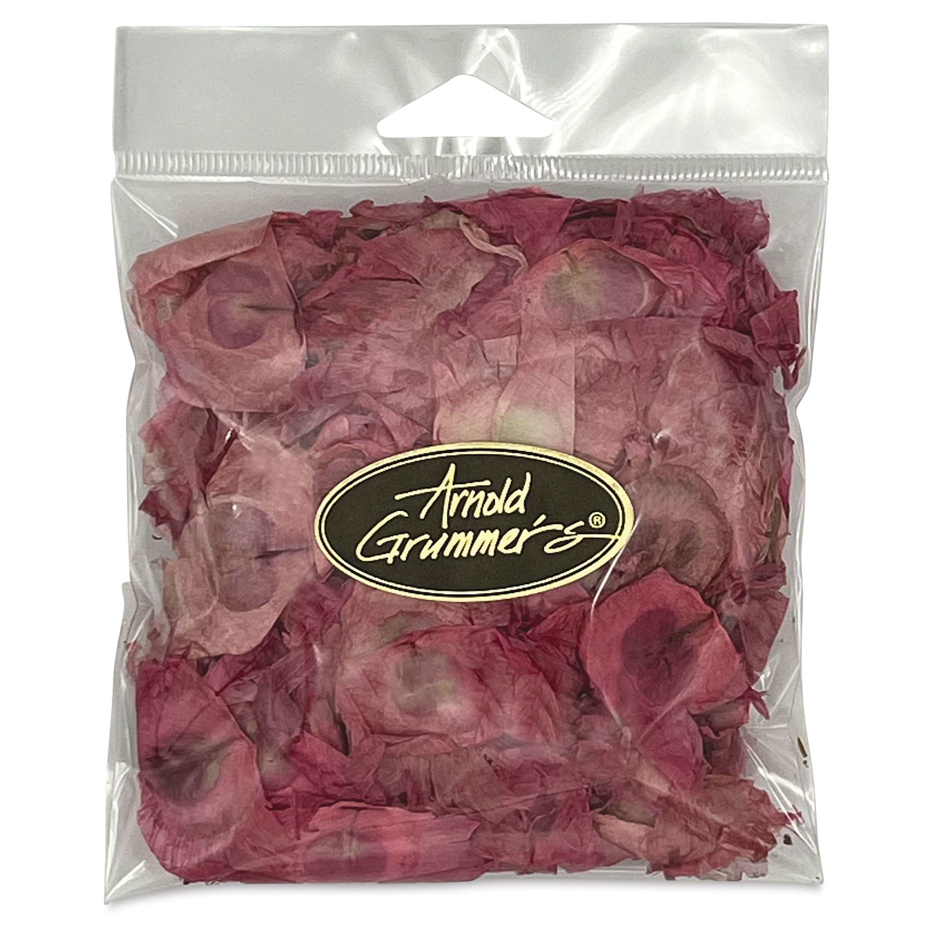 Arnold Grummer’s Botanical Paper Making Additives and Inclusions - Angel Wings, Pink, 0.5 oz, in packaging
