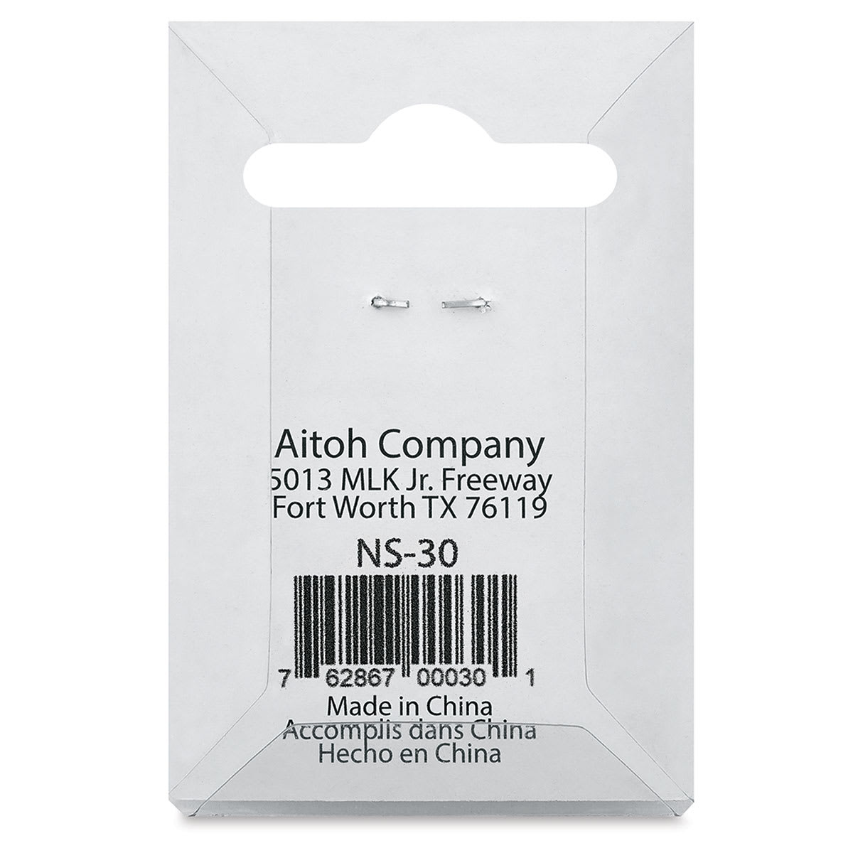Aitoh Hand Paper Drill Bit - 3 mm (Back of packaging)