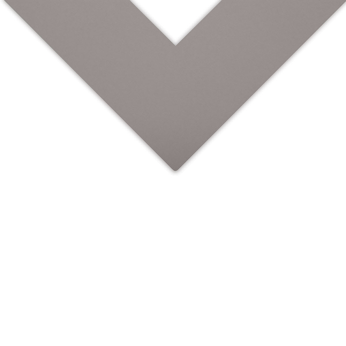 Decorative Cream Core Matboard - 32'' x 40'', TV Gray Decorative Cream Core Matboard - 32'' x 40'', TV Gray