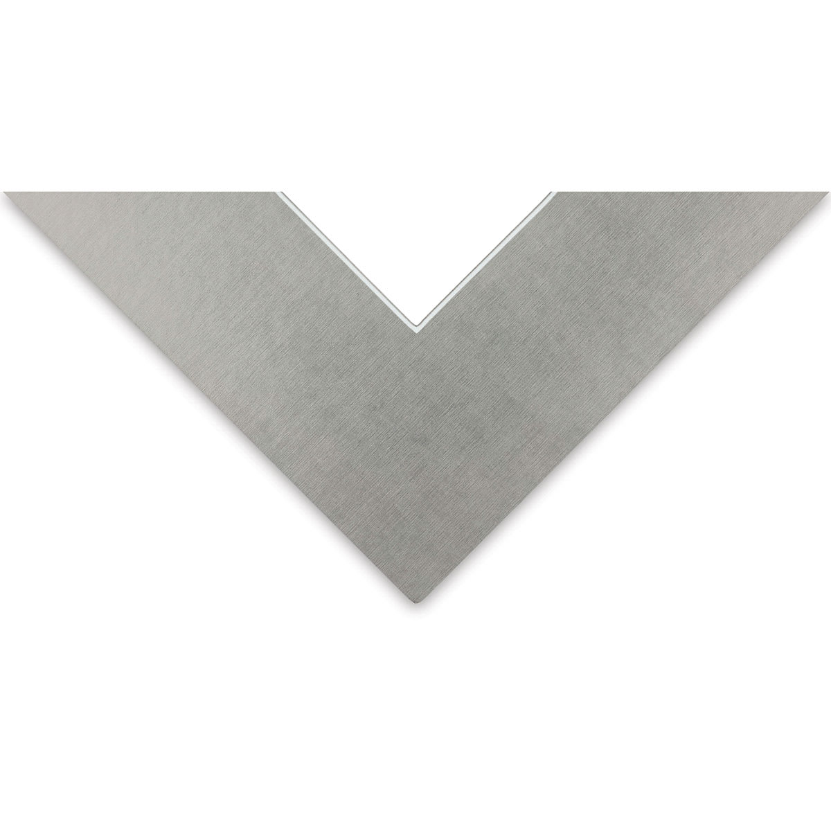 Bainbridge Novacore Matboard - 32" x 40", Metallic Silver