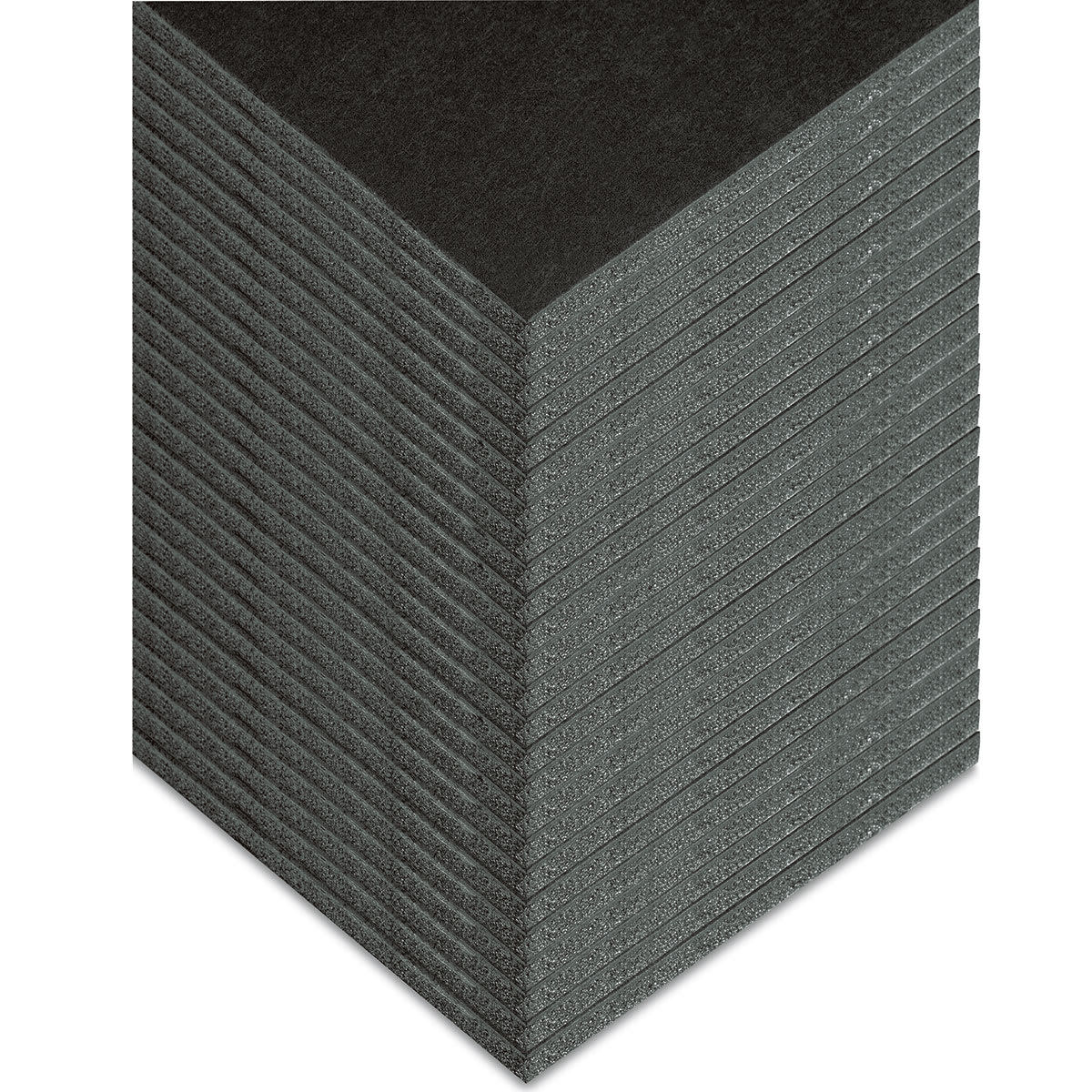 Blackcore Foam Board Pack - 24" x 36" x 3/16", Black, Pkg of 25