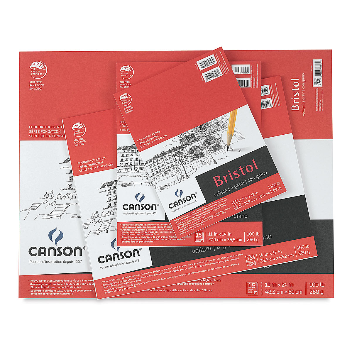Canson Foundation Bristol Pads