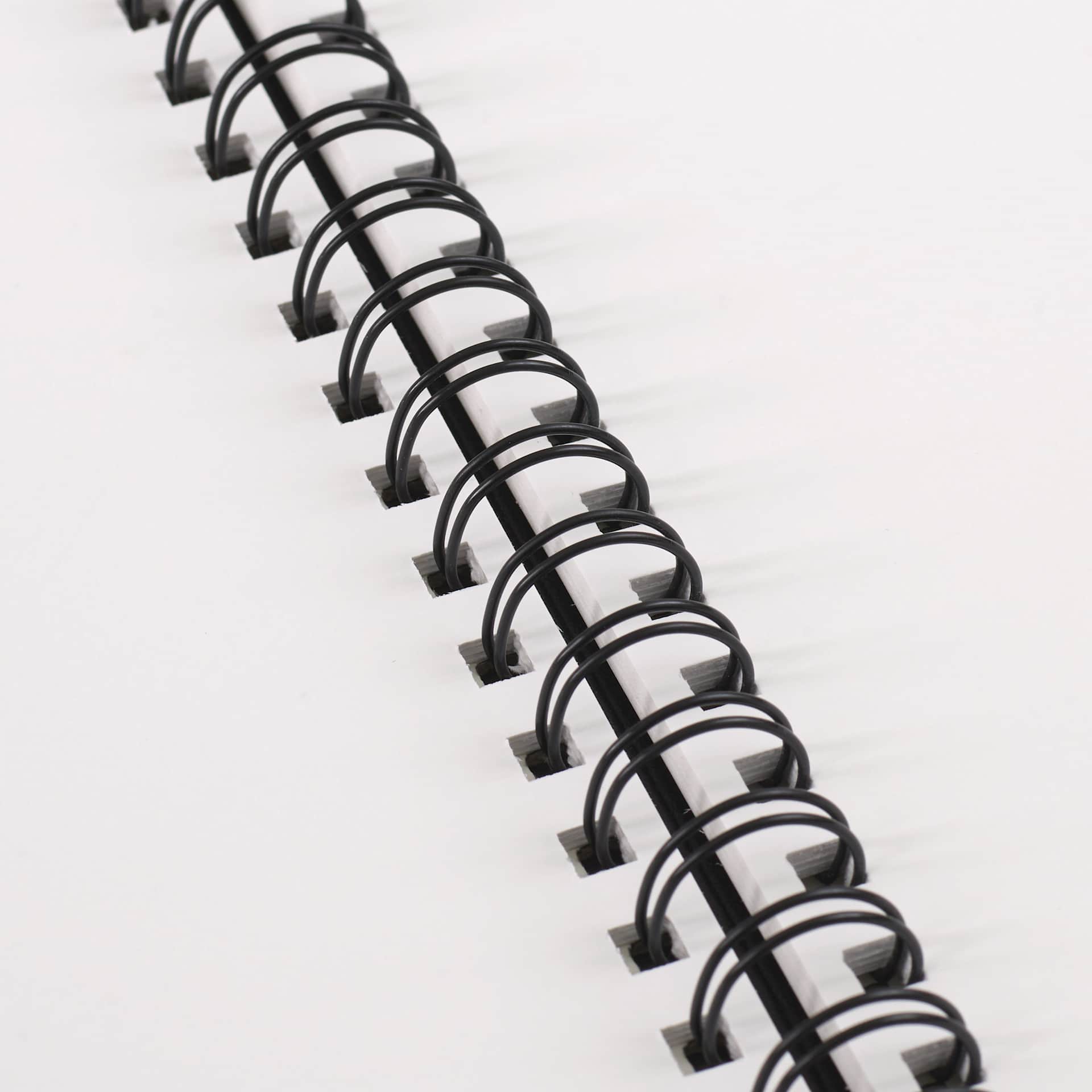 Strathmore 300 Series Bristol Hardcover Wirebound Art Book - 8-1/2" x 11", close up