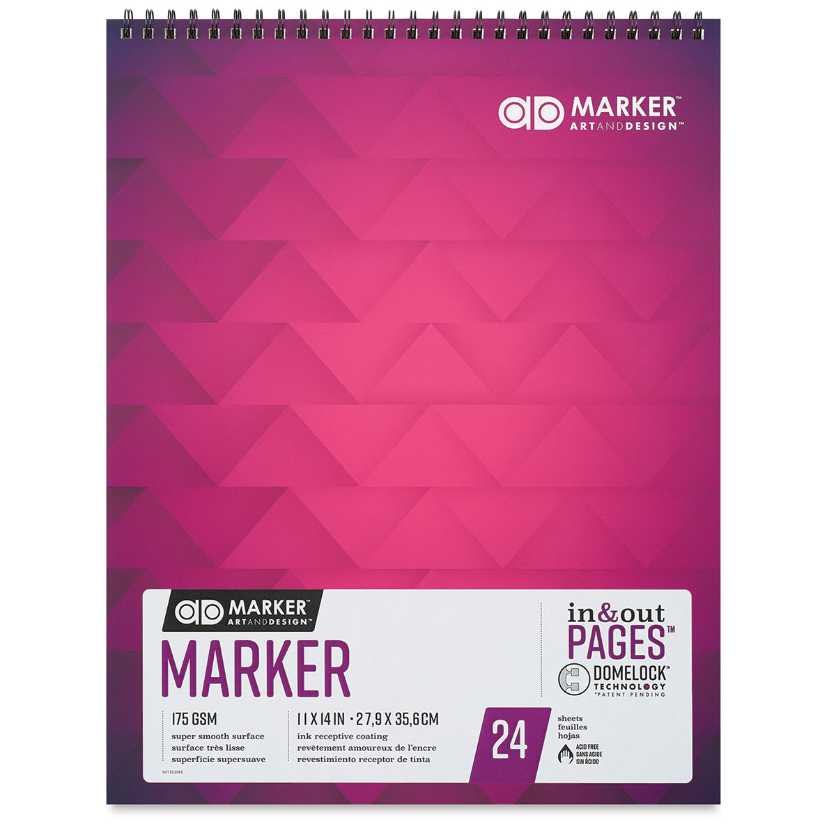 Chartpak Ad Marker Pad - 14" x 11", 24 Sheets