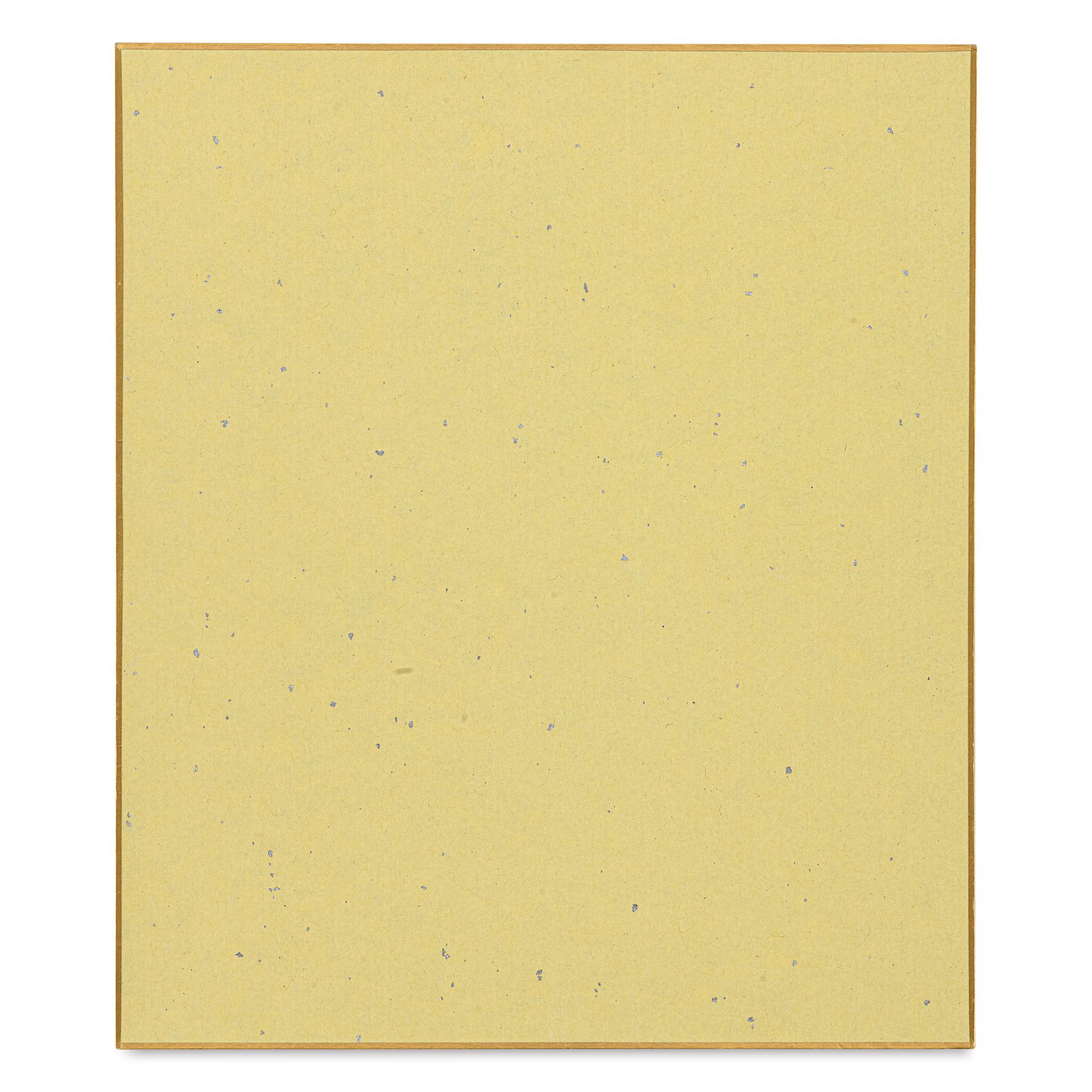 Aitoh Gasen Paper Shikishi Boards - 7" x 8-1/4", Pkg of 3, back of board