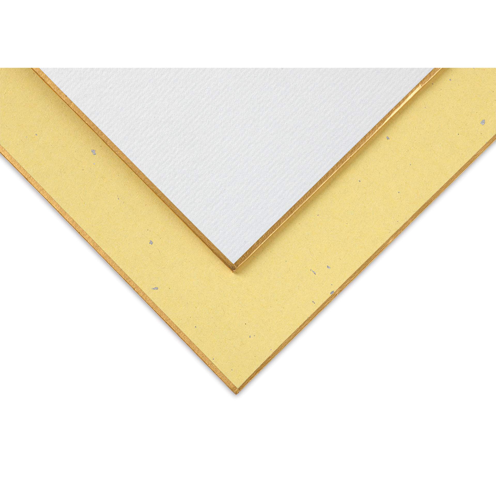 Aitoh Gasen Paper Shikishi Boards - 9-1/2" x 10-3/4", Pkg of 2, front and back of boards