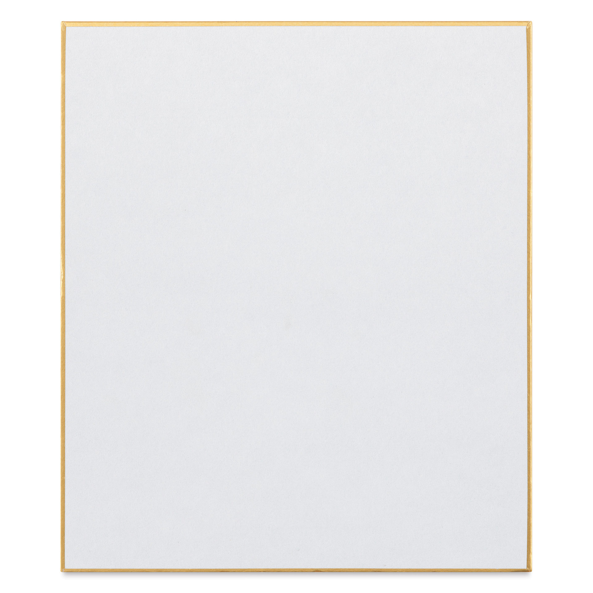 Aitoh Hosho Paper Shikishi Boards - 7" x 8-1/4", Pkg of 3, front of board