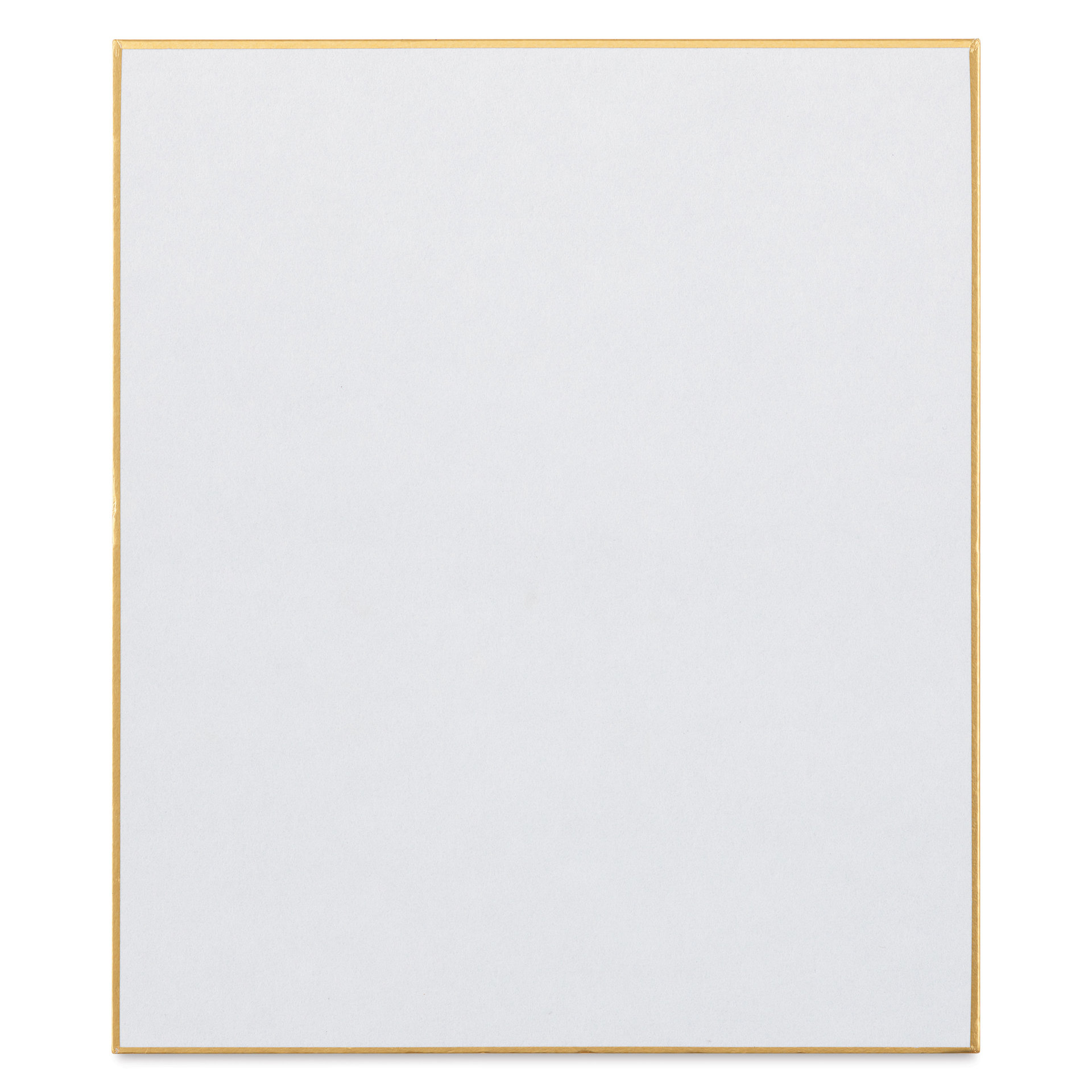 Aitoh Hosho Paper Shikishi Boards - 7" x 8-1/4", Pkg of 50, front of board