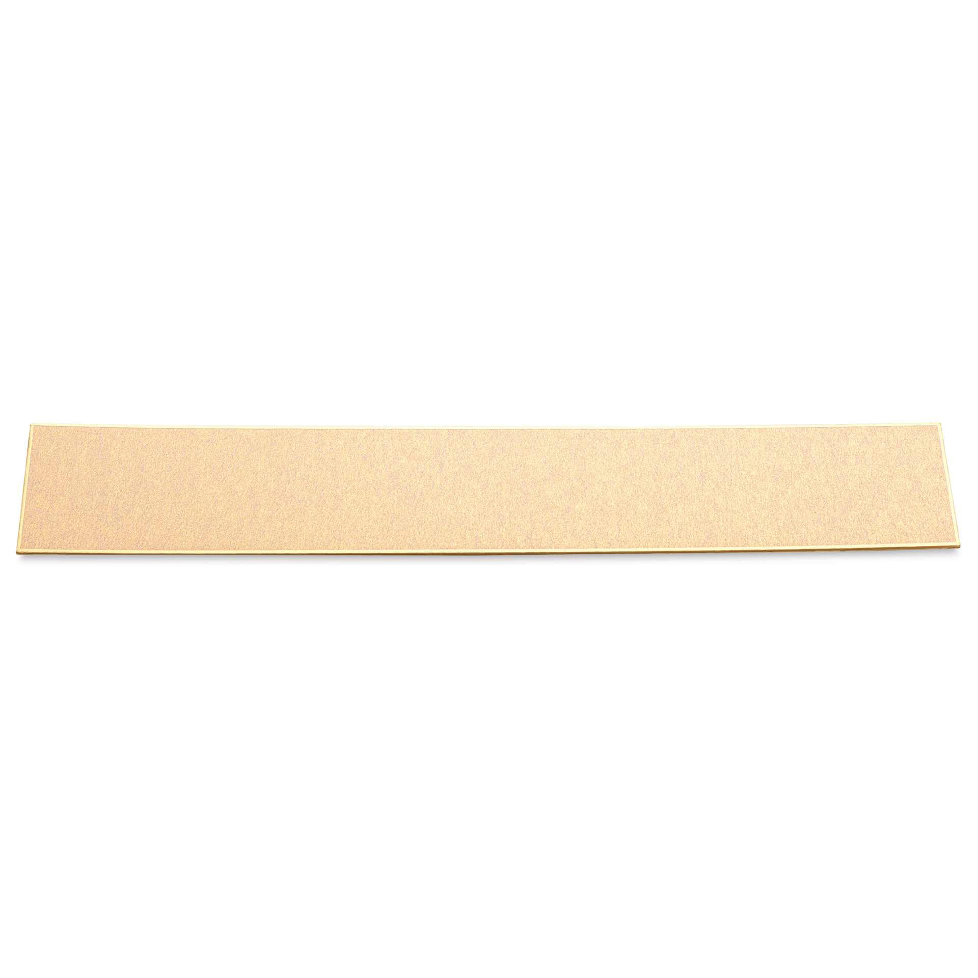 Aitoh Gold Paper Shikishi Boards - 2-1/5" x 14-1/4", Pkg of 3, single board
