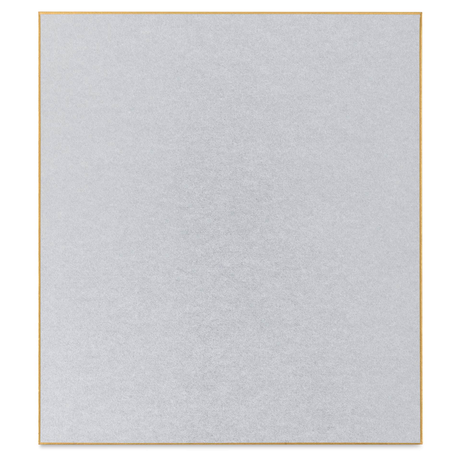 Aitoh Silver Paper Shikishi Boards - 9-1/2" x 10-3/4", Pkg of 2, front of board