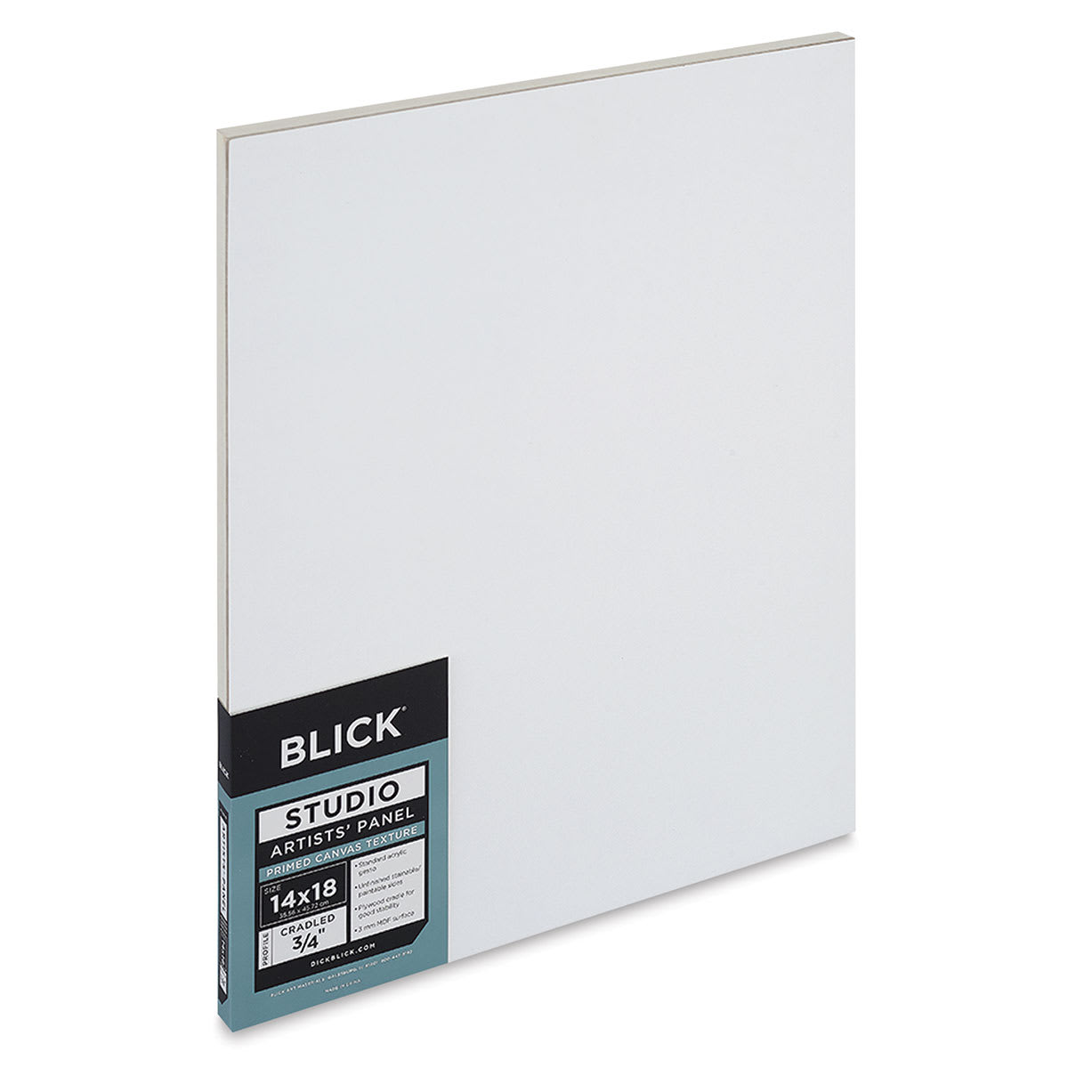 Blick Studio Artists' Board - 12" x 16" x 3/4", Traditional angled